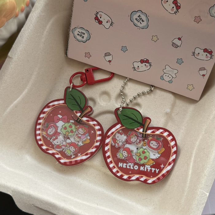 Wholesale Apple Kt Key Bag Pendant Couple Girl School Bag Accessories Girlfriend Gift
