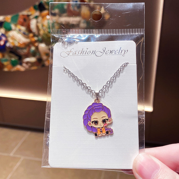 Wholesale Pendant Necklace Alloy Electroplated Fashion Accessory MOQ≥3