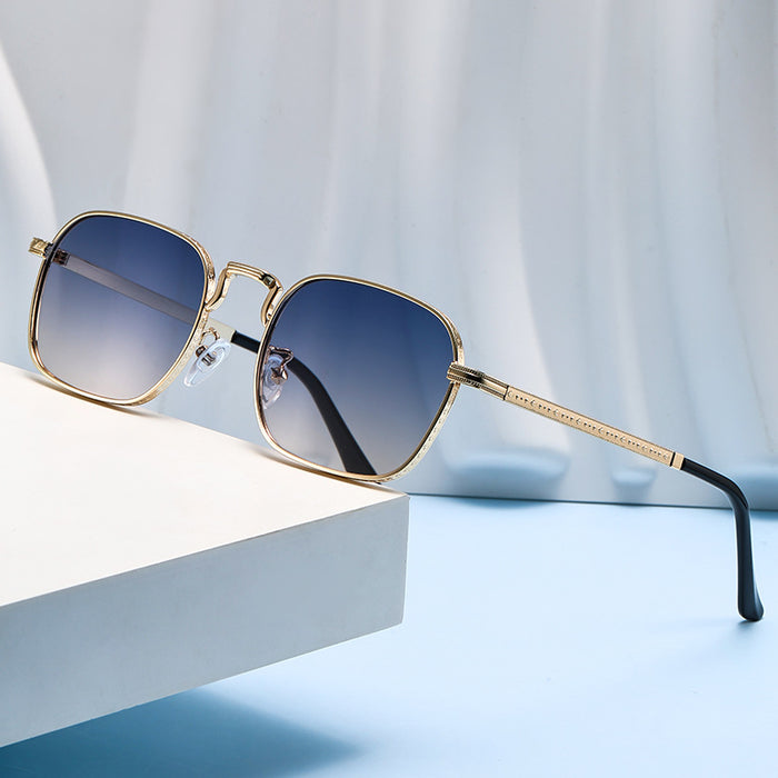 Wholesale Round Metal Sunglasses Women's Anti-ultraviolet Sunglasses Sunglasses Men's  Sunglasses