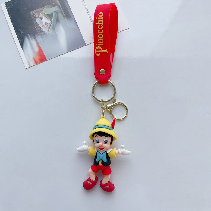 Wholesale Cartoon Doll Silicone Keychain JDC-KC-JuShu045