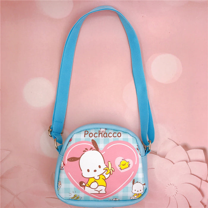 Wholesale PU Double-sided Printing Children's Messenger Shoulder Bag JDC-SD-YaLL003