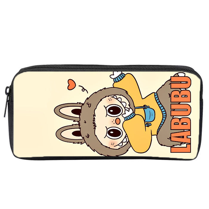 Wholesale Pencil Bag Student Stationery Bag Cartoon Printed Pencil Bag Single Layer Pencil Bag Large Capacity