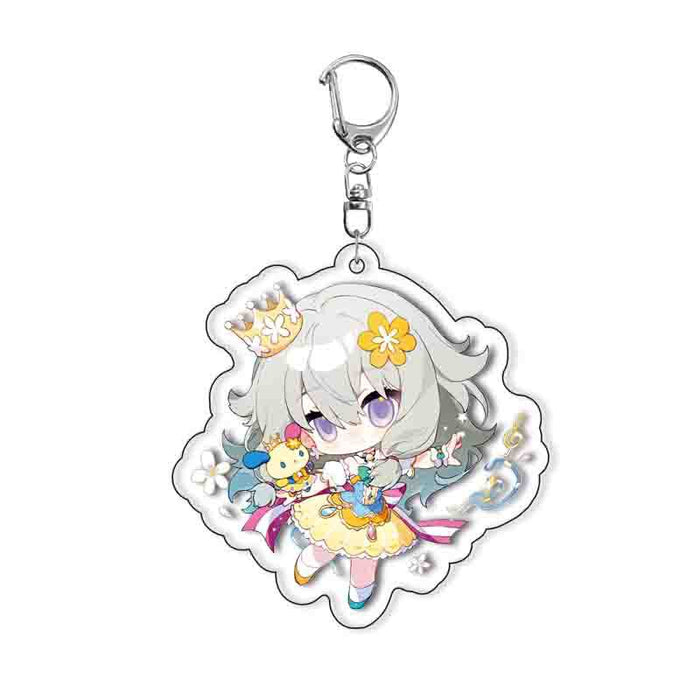 Wholesale Layered Acrylic Keychain - Anime Peripheral Cartoon Pendant