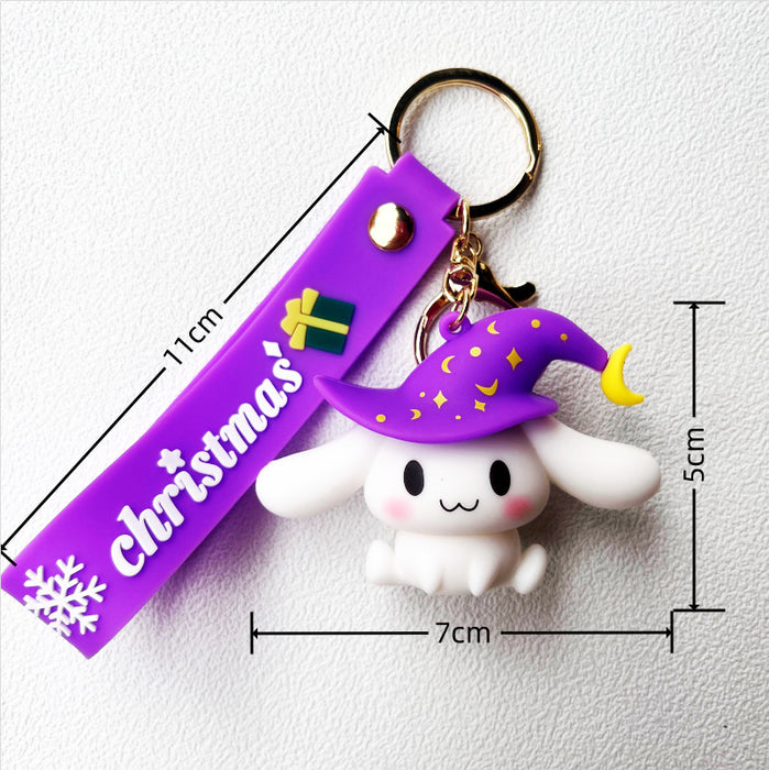 Wholesale Cartoon Cute  Christmas Keychain