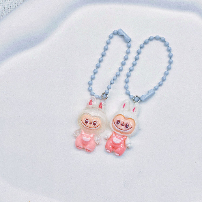 Wholesale Cute creative doll small pendant keychain school bag pendant cartoon gift