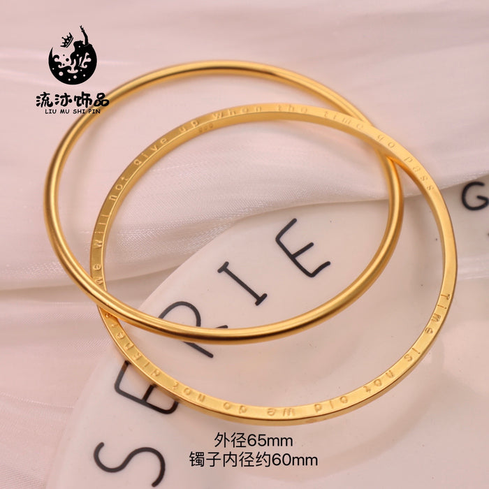 Wholesale 
Open bracelet copper gold plated bracelet