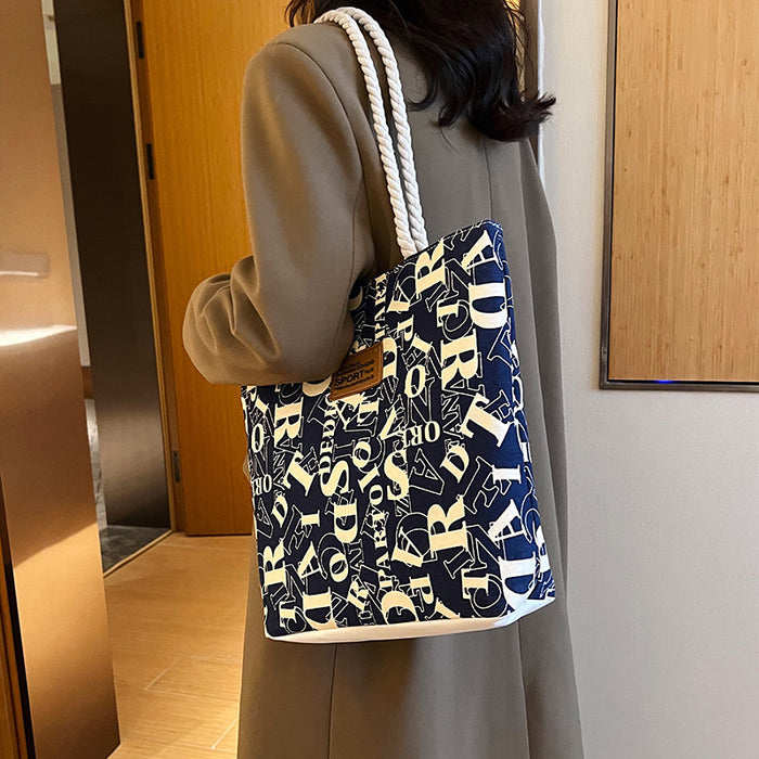 Wholesale Canvas Bag Women' s Bag Versatile Mobile Phone Lunch Tote Bag Girl' s Small Cloth Bag for Work