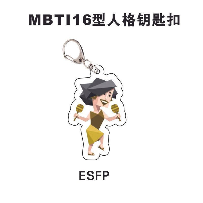 Wholesale Classic Figure Sandwich Acrylic Keychain Vertical