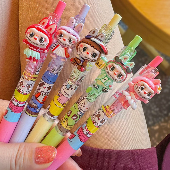 Wholesale 5pcs Funny press cute ballpoint pen