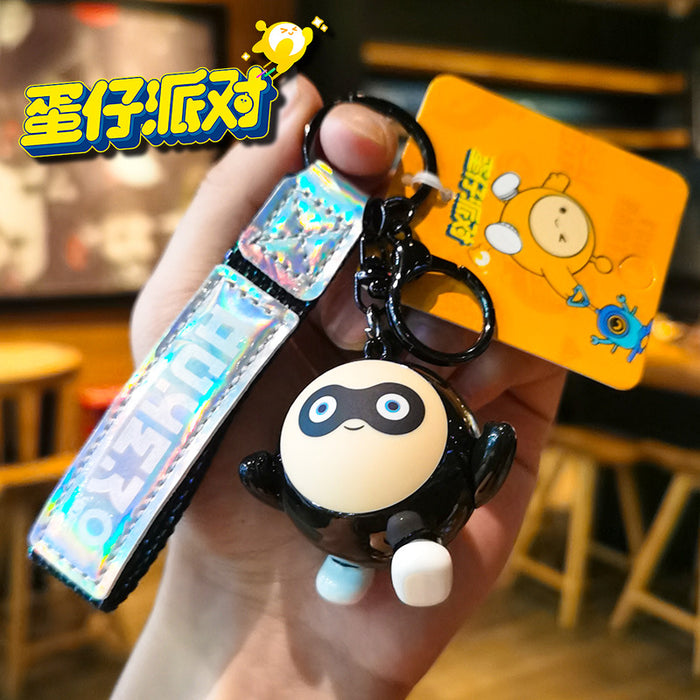 Wholesale Rubber Cartoon Doll Three-dimensional Keychain JDC-KC-Tingm096