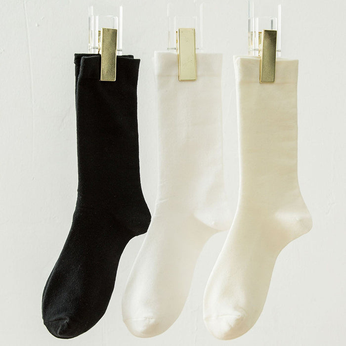 Wholesale Middle tube pile socks, pure cotton socks, long socks