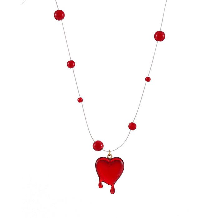Wholesale Fashionable new exaggerated personality love necklace accessories