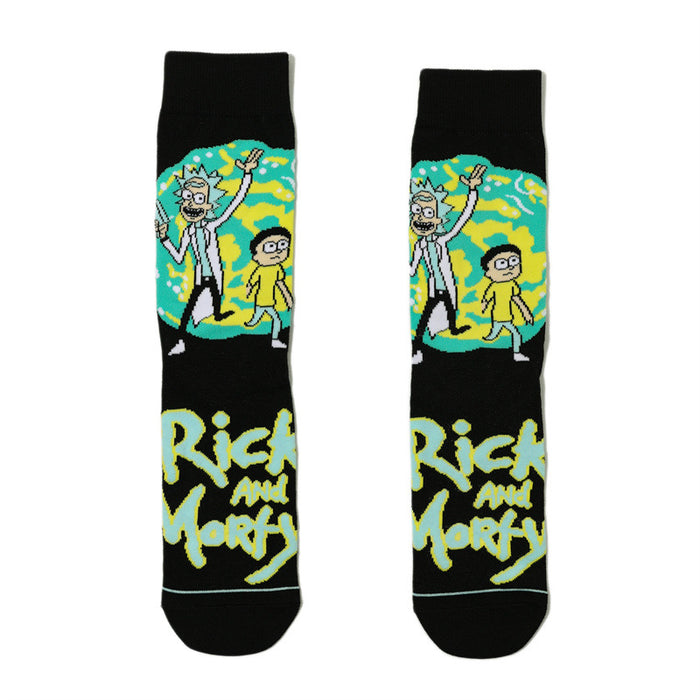 Wholesale Cotton socks,  anime-style mid-calf socks