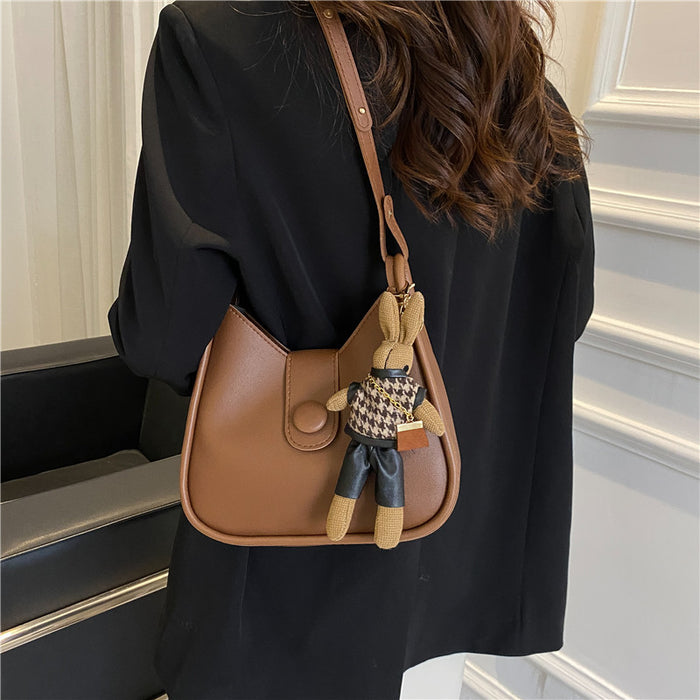 Wholesale Casual minimalist crossbody bag, retro single shoulder bag