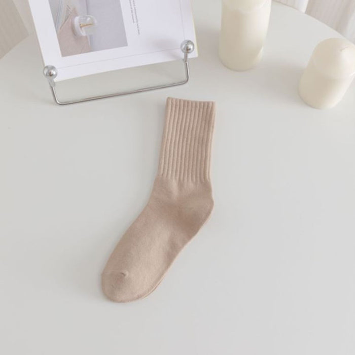 Wholesale Socks, tube socks, versatile sports, solid color cotton socks