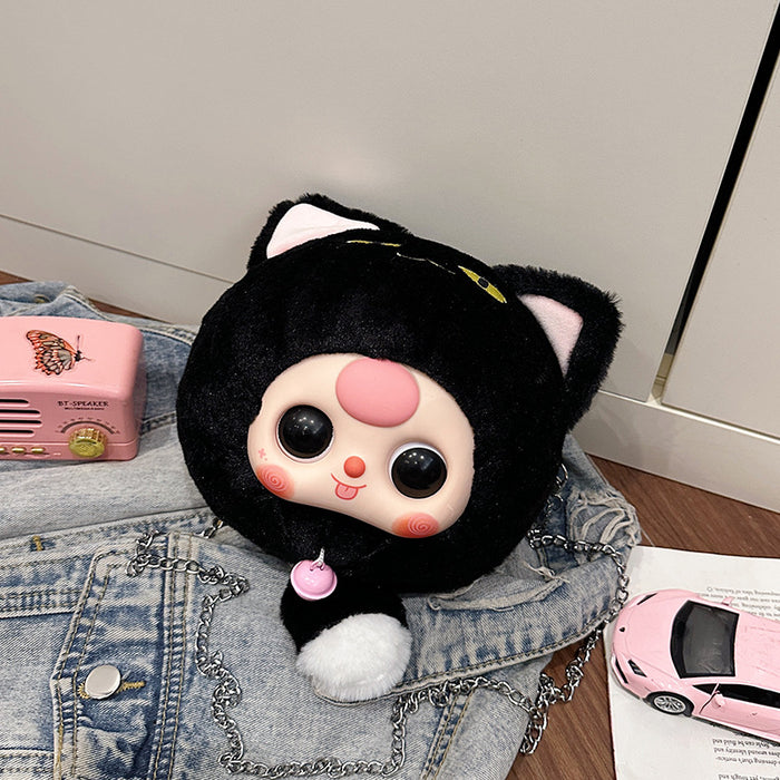 Wholesale Plush Chain Doll Shoulder Bag Crossbody Bag