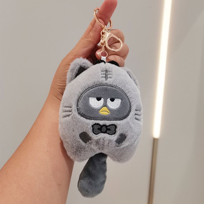 Wholesale Plush Dol Pendant Cartoon Cat Doll Grabber Doll Toy Keychain