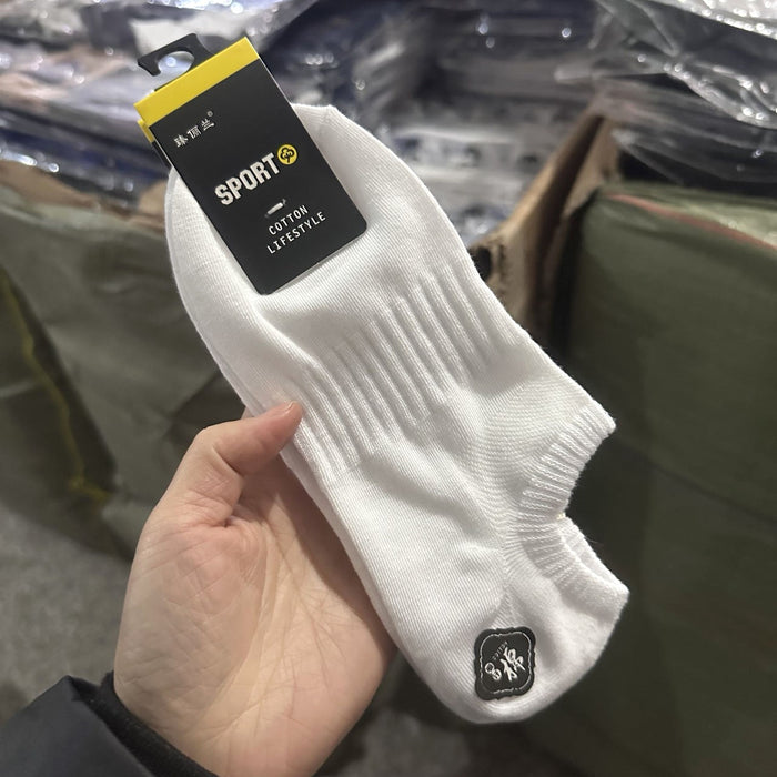 Wholesale Thin breathable low top socks, boat socks, short socks, cotton socks