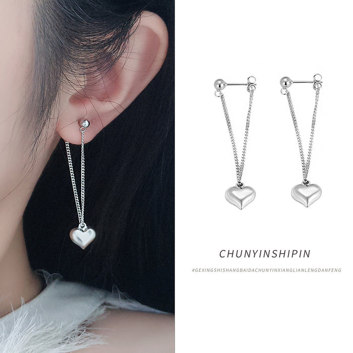 Wholesale Advanced Love Earrings, Simple Love Earrings, Sweet Ear Accessories