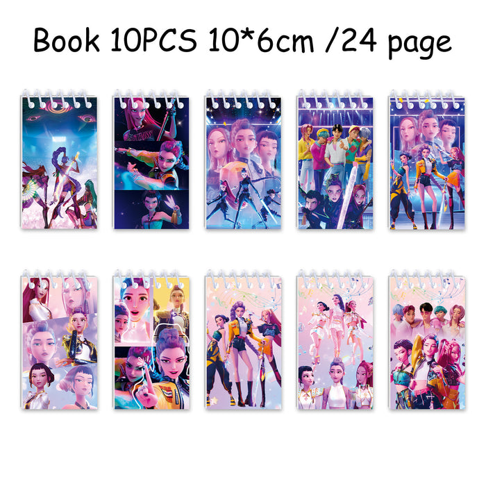 Wholesale Kpop Notebook Coil Party Decoration Supplies Handheld Gift Book Holiday Decoration