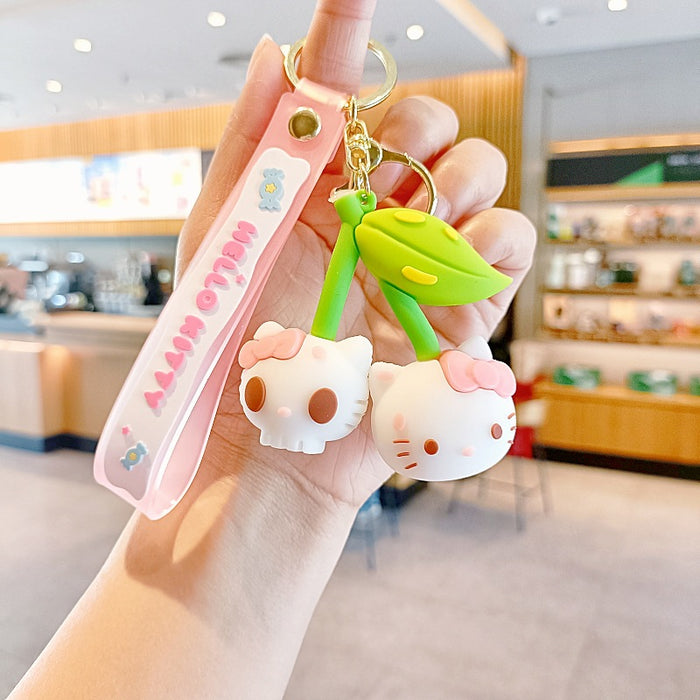 Wholesale Cartoon Doll Silicone Keychain JDC-KC-MingT267