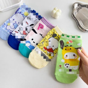 Wholesale Cartoon Cotton Socks JDC-SK-Lanh010