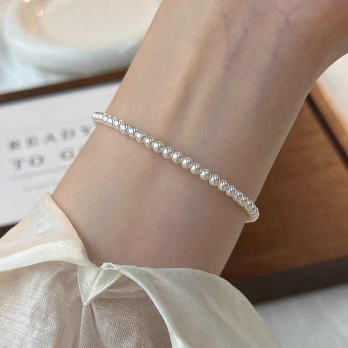 Wholesale Pearl with Diamond Bracelet for Casual Girls