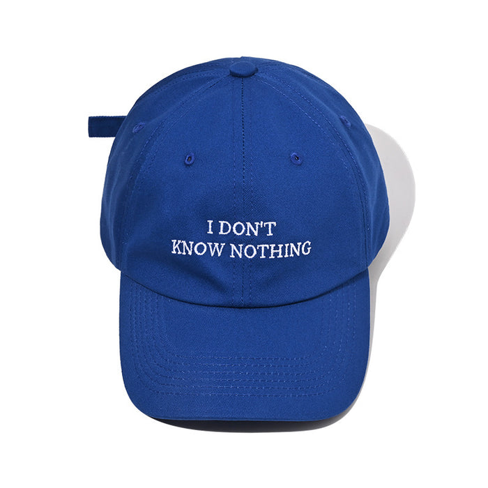 Wholesale Baseball cap embroidered letters duckbill cap soft top sun hat