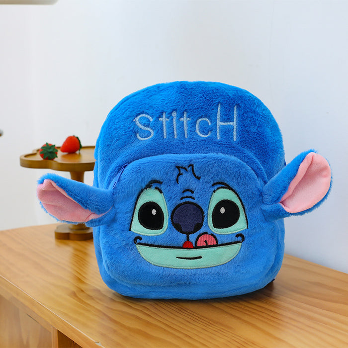 Wholesale Cute plush toy backpack for kids with large capacity