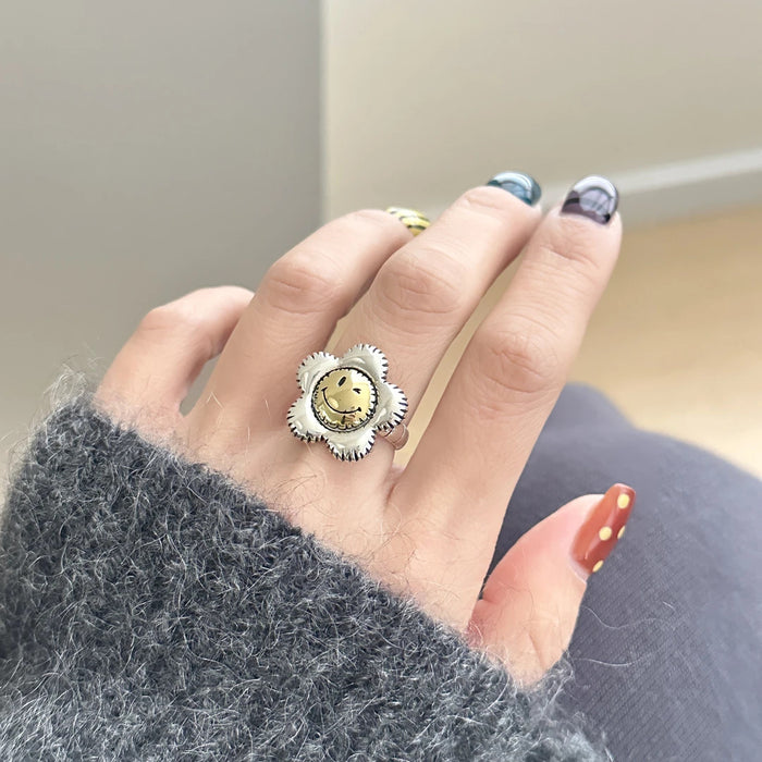 Wholesale Vintage vintage ring with adjustable opening for niche high-end