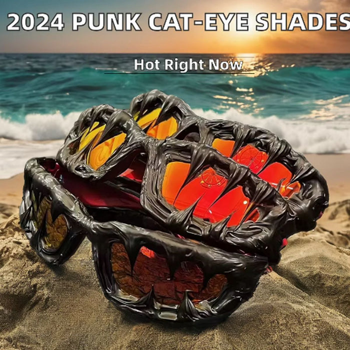 Wholesale handmade venom party styling glasses trendy sunglasses f
