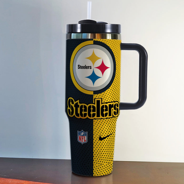 Wholesale Popular 40oz Car Cup Sf New Ice Cup Nfl American Football League Kc Thermos Cup