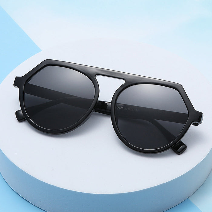 Wholesale Vintage Transparent Frame Sunglasses JDC-SG-XingLu MOQ201