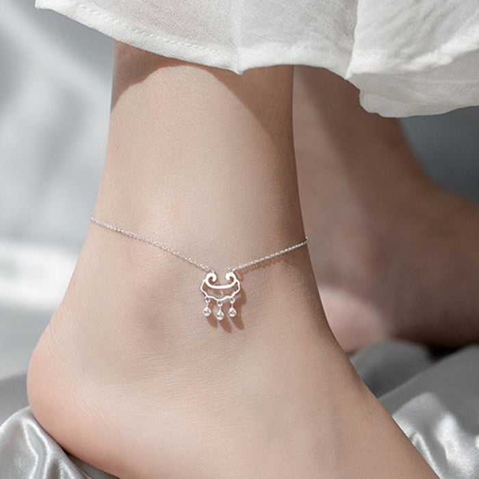 Wholesale Ankle simple personality tassel bell anklet temperament foot decoration