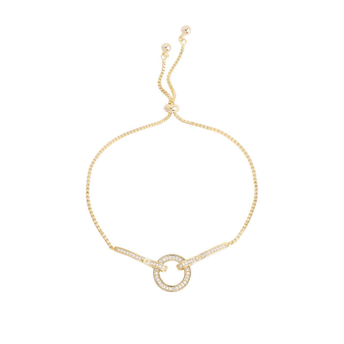 Wholesale Zircon adjustable bracelet, niche design, high-end bracelet, minimalist bracelet