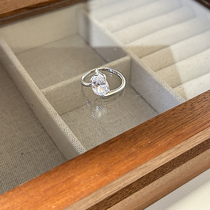 Wholesale Flash diamond zircon ring