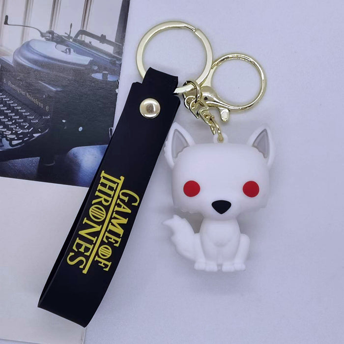 Wholesale Creative Cartoon Right Game Keychain Pendant Bag Car Keychain Accessories