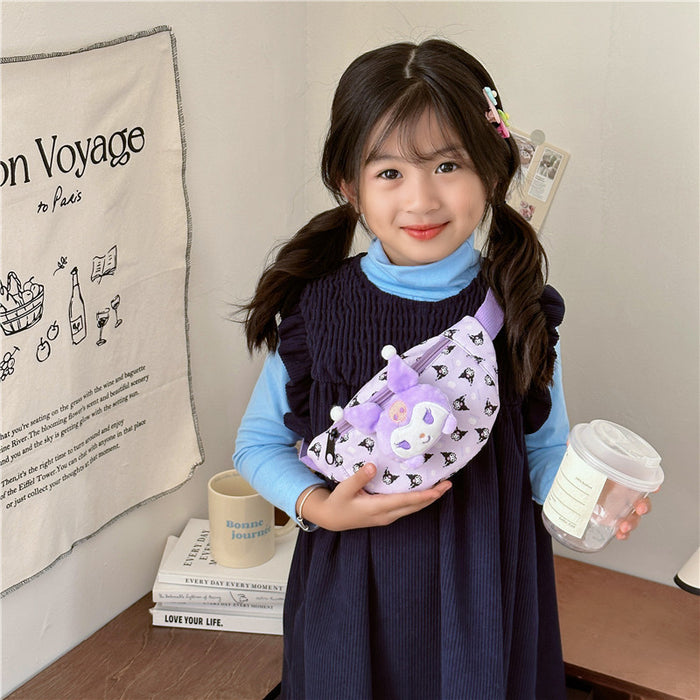 Wholesale Children's Autumn and Winter Waist Bag Cute Cartoon Shoulder Bag JDC-SD-DaJu013