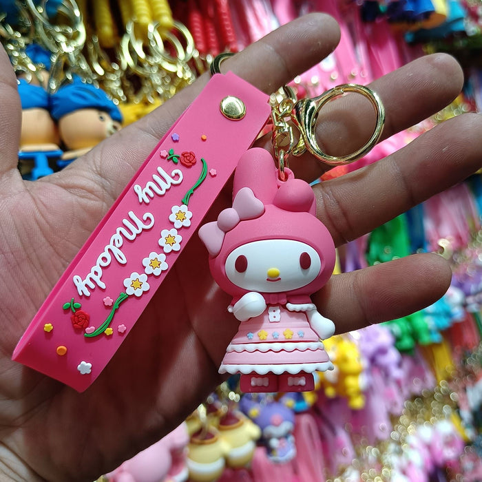 Wholesale PVC Cartoon Doll Keychain JDC-KC-KuangK020