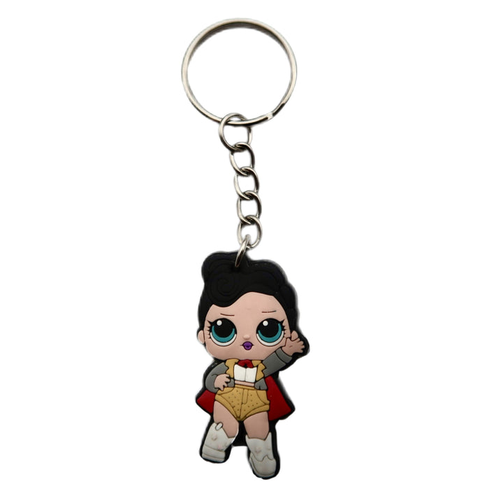 Wholesale 10pcs Surprise doll keychain pendant creative bag pencil case pendant key ring accessories