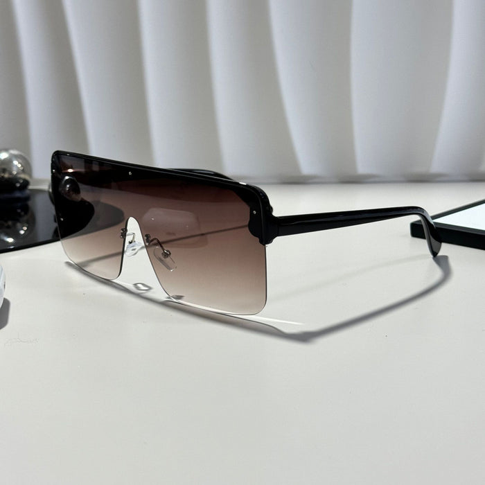 Wholesale Sunglasses UV resistant Outdoor Fashion Classic Street Photography Sunglasses Men's Box Large Frame Connection