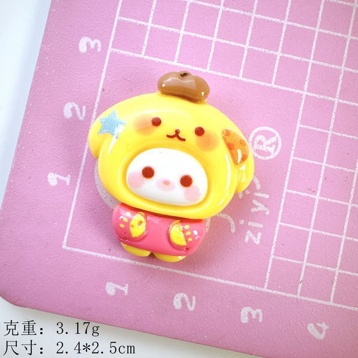 Wholesale Cartoon DIY resin accessories, handmade phone cases, hair clips, headband accessories, auxiliary materials