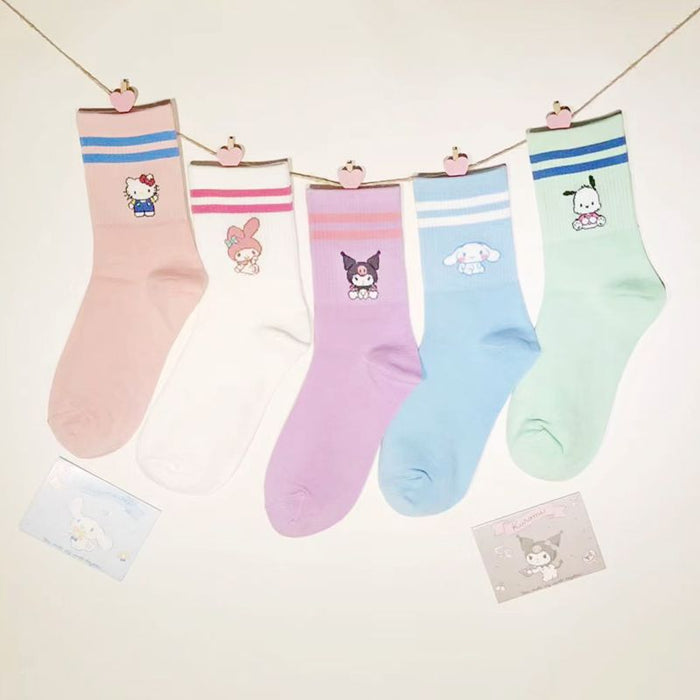 Wholesale Cotton Cartoon Long Socks JDC-SK-Lanh004