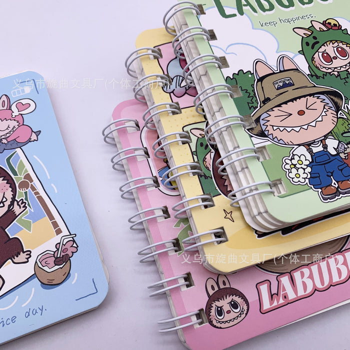 Wholesale A7 Coil Notebook Set Trendy Portable Journal for Students Cute Cartoon Design MOQ≥4
