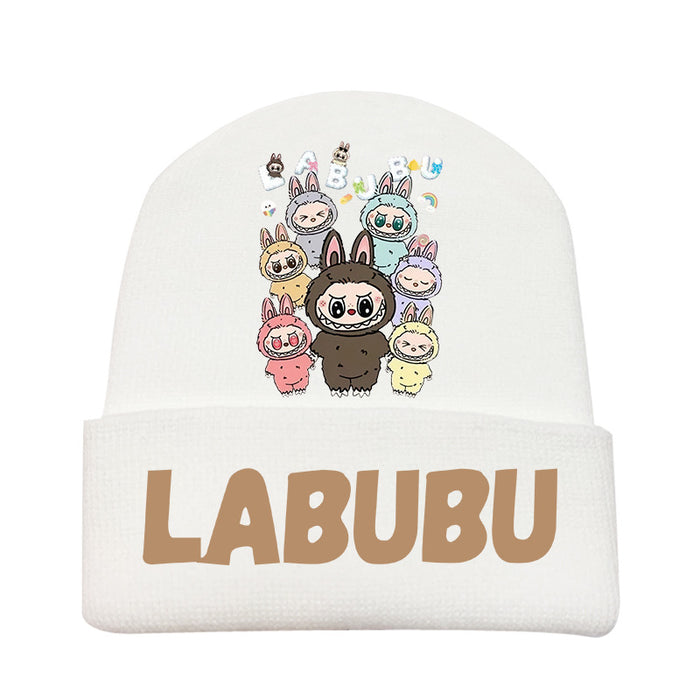 Wholesale Anime cartoon woolen hat knitted hat pullover outdoor warm