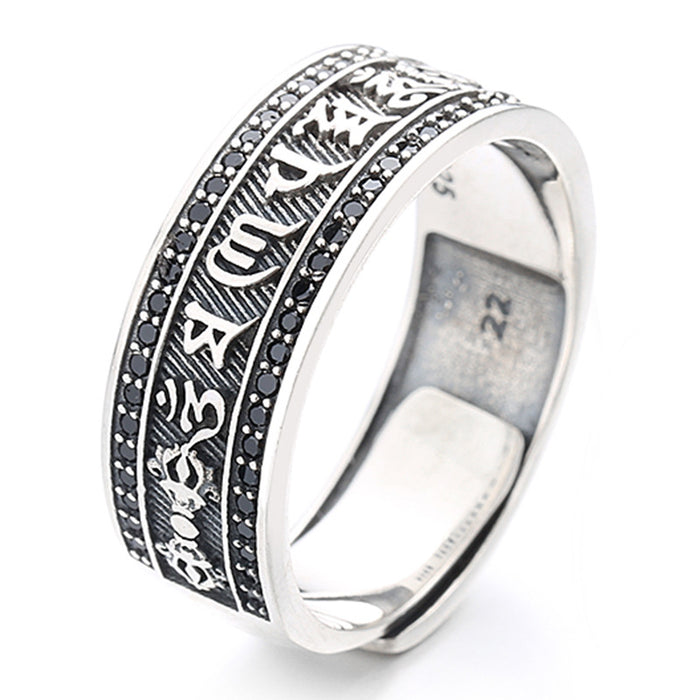 Wholesale Pure silver vintage ring, personalized ring