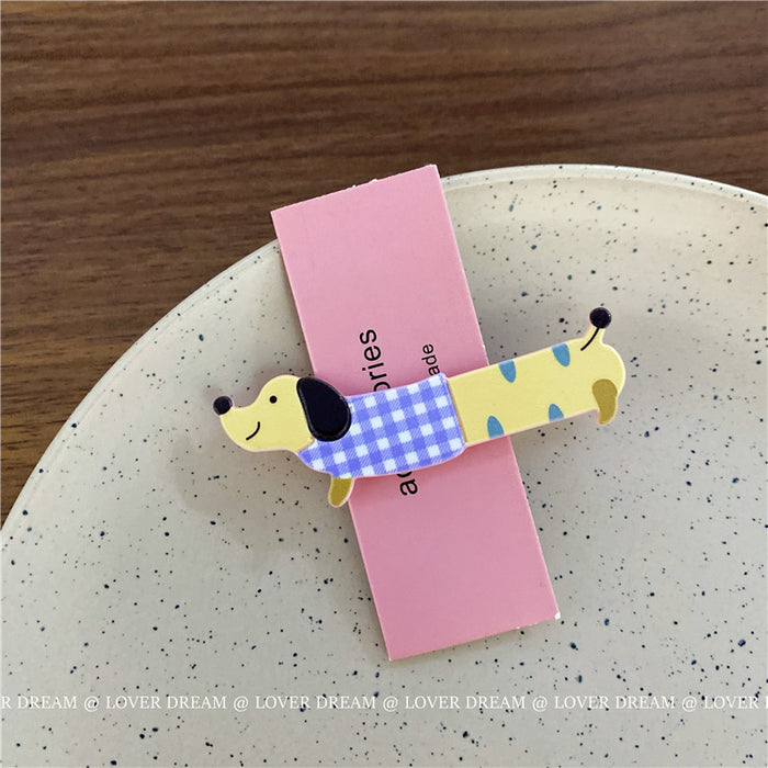 Wholesale Plaid seamless clip hair clip makeup clip bangs clip hair accessory