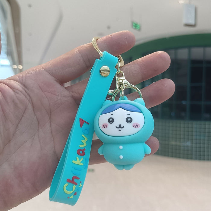 Wholesale PVC Cartoon Doll Keychain JDC-KC-KuangK017