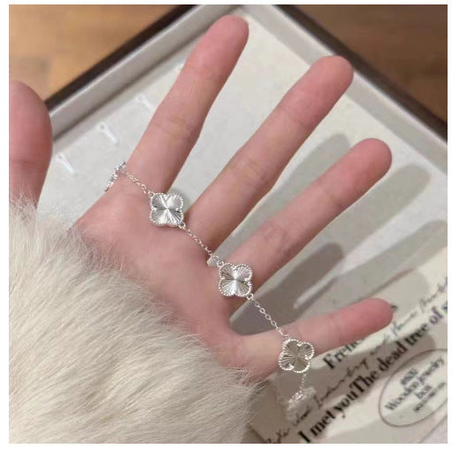 Wholesale Silver bracelet for girls with a high-end feel