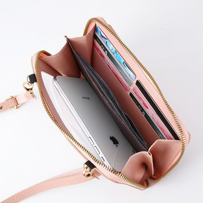 Wholesale PU Leather Horizontal Square Phone Bag for Women - Trendy Cute Daily MOQ≥3